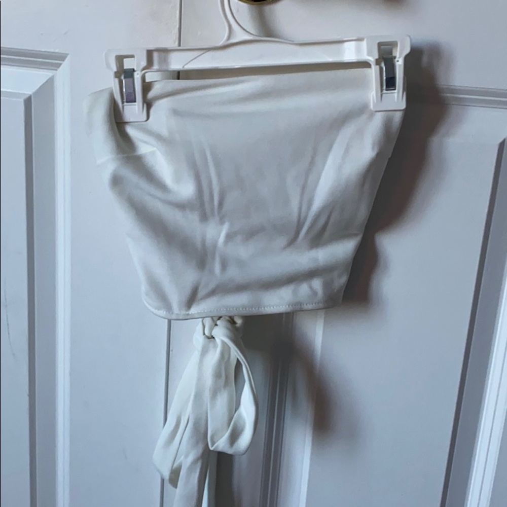 HOT white crop top